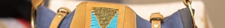 Sheba beaded tote
