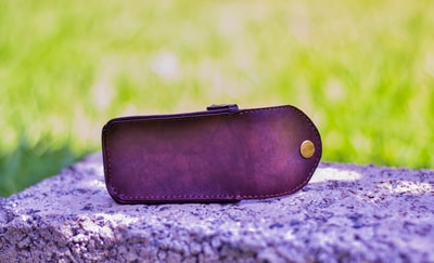 custom made leather card case