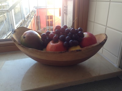 Maßgefertigte Obstschale Fotos vom Kunden