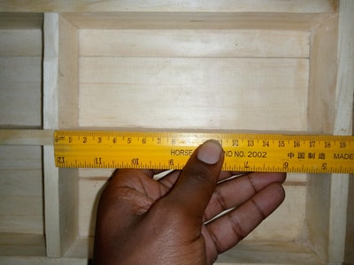 custom made cutlery tray - 48 cm wide, 47 cm deep, 5 cm high within custom made realization