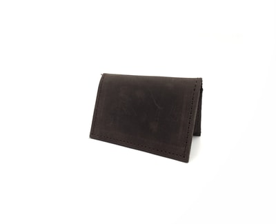 wallet, with only two compartments