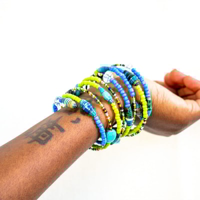 Wickelarmband made in Kenia