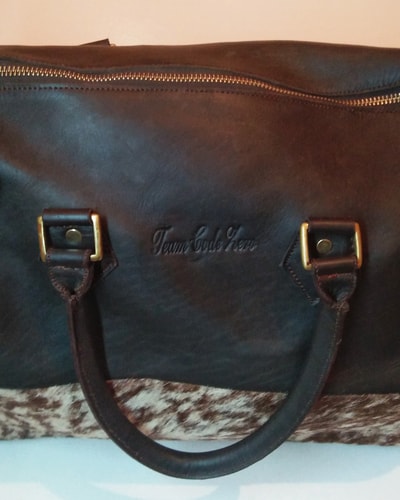 Custom made chic handbag