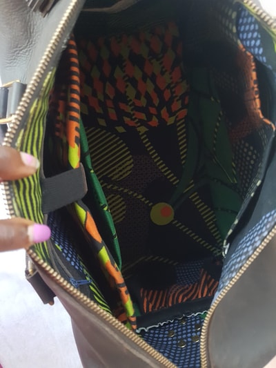 Custom made chic handbag within custom made realization