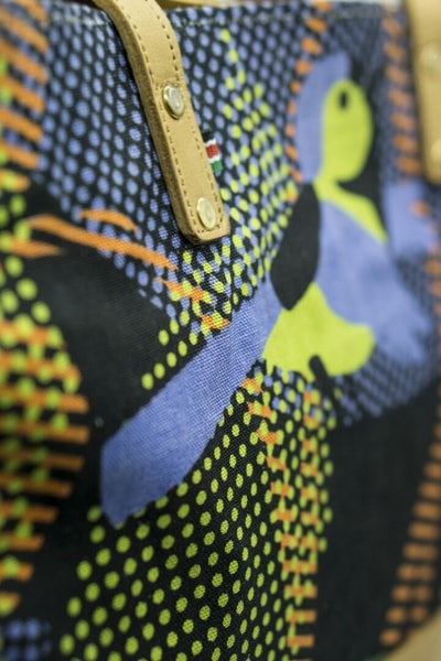 Custom made Bag with African patterns