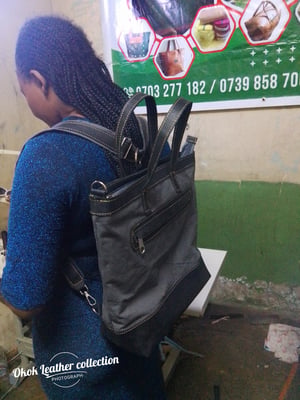 How to make a Bespoke Convertible Backpack Shoulder Bag – work in progress