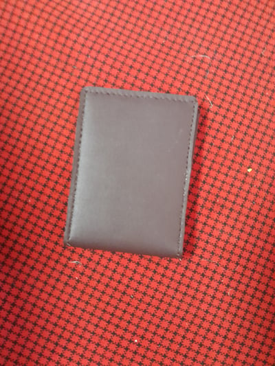 Custom-Made Leather Credit Card Wallet within custom made realization