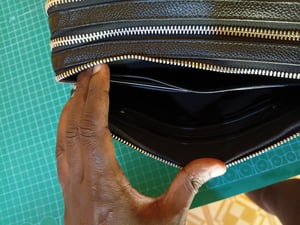Wie man Leder-Geldbörse mit 8 Karten nach Maß herstellt – Arbeitsschritte