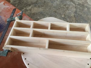 How to make a Custom Wooden Cutlery Drawer Inserts Set – work in progress