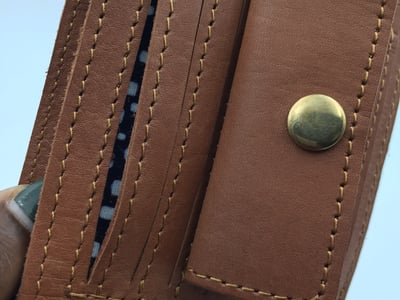 High-end leather purse