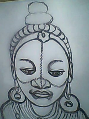 Buddha-Statue einer afrikanischen Frau nach Maß - Design Ideen und Vorschläge vom Handwerker