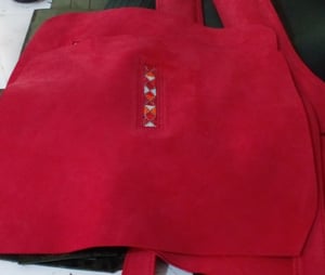 How to make a Bespoke Beaded Backpack for 13-Inch Laptop – work in progress