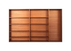 Cutlery drawer with the dimensions LxWxH 77 x 48 x 5 cm made