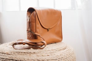 Maßgeschneiderte Anti-Diebstahl-Damenhandtasche aus Leder