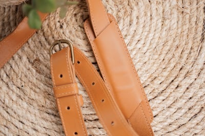 custom made anti-theft ladies handbag made from leather