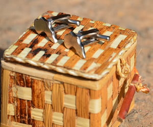 How to make a Custom Cufflinks: Africa Map & Double Bass – work in progress