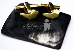 Custom Cufflinks: Africa Map & Double Bass - design ideas and artisan proposals