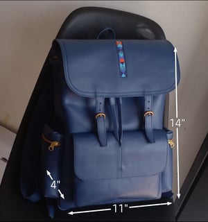 Bespoke Beaded Backpack for 13-Inch Laptop - design ideas and artisan proposals
