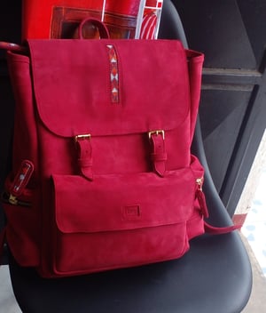 How to make a Bespoke Beaded Backpack for 13-Inch Laptop – work in progress