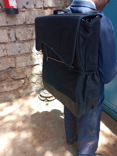 custom made backpack bags for our products (sets) within custom made realization