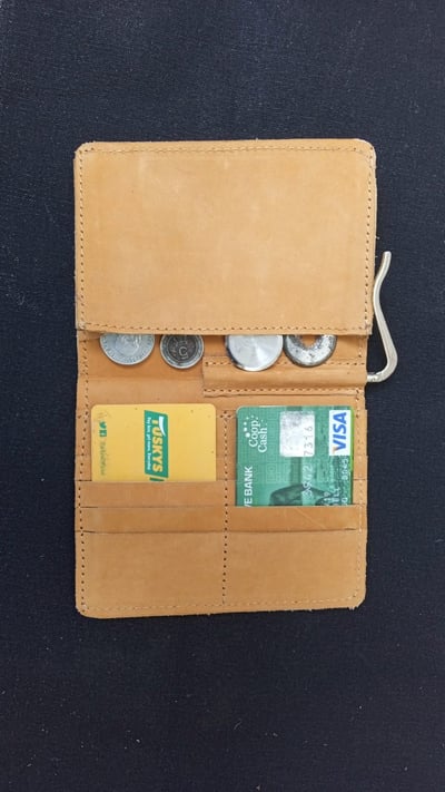 custom made wallet saddle leather quality within custom made realization