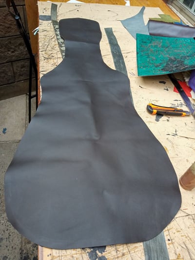 custom made guitar bag within custom made realization