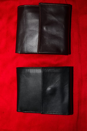 How to make a Custom-Made Leather Wallets With Coin Pocket – work in progress