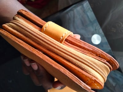 custom made wallet  within custom made realization