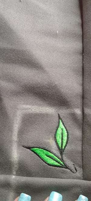 How to make a Custom Canvas Backpack With Plant Embroidery – work in progress