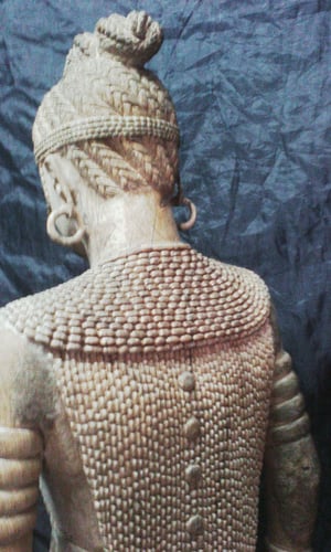 Wie man Buddha-Statue einer afrikanischen Frau nach Maß herstellt – Arbeitsschritte