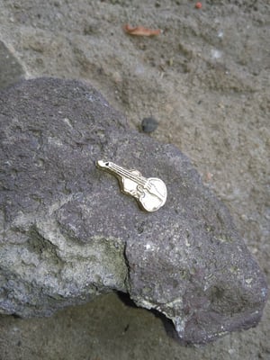 How to make a Custom Cufflinks: Africa Map & Double Bass – work in progress