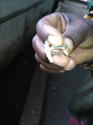 How to make a Custom Cufflinks: Africa Map & Double Bass – work in progress