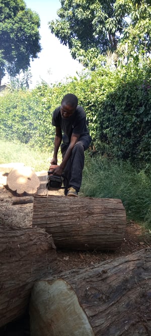 How to make a Bespoke Outdoor Cypress Side Table Set – work in progress