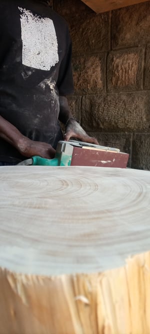 How to make a Bespoke Outdoor Cypress Side Table Set – work in progress