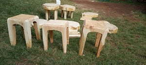 How to make a Bespoke Outdoor Cypress Side Table Set – work in progress