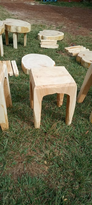 How to make a Bespoke Outdoor Cypress Side Table Set – work in progress