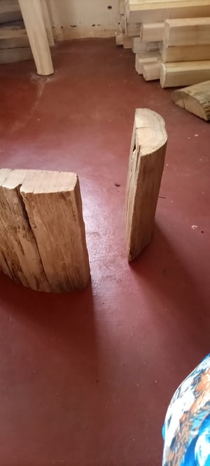How to make a Bespoke Outdoor Cypress Side Table Set – work in progress