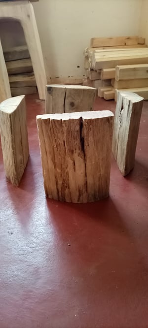 How to make a Bespoke Outdoor Cypress Side Table Set – work in progress