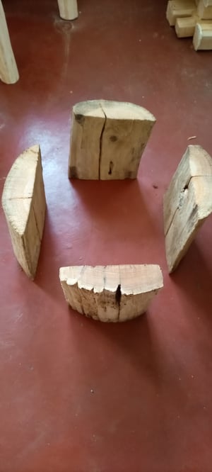 How to make a Bespoke Outdoor Cypress Side Table Set – work in progress