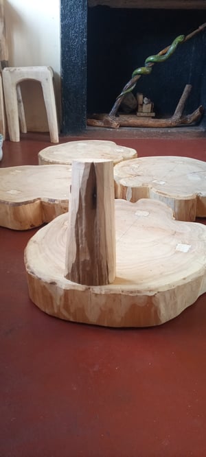 How to make a Bespoke Outdoor Cypress Side Table Set – work in progress