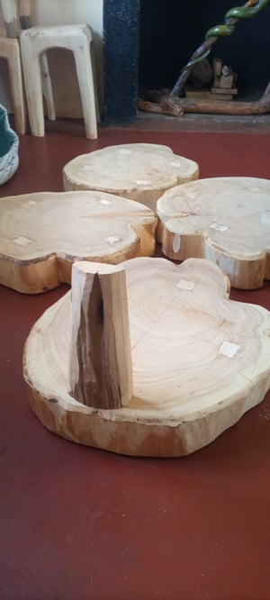 How to make a Bespoke Outdoor Cypress Side Table Set – work in progress