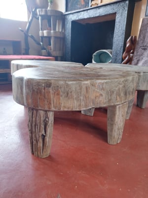How to make a Bespoke Outdoor Cypress Side Table Set – work in progress