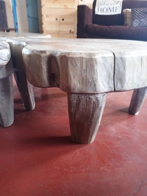 How to make a Bespoke Outdoor Cypress Side Table Set – work in progress