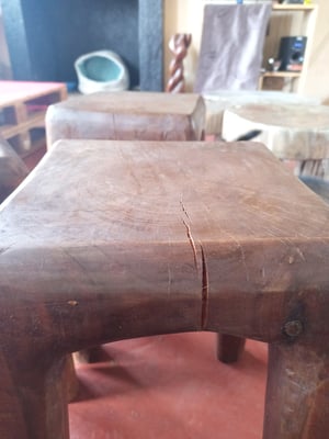 How to make a Bespoke Outdoor Cypress Side Table Set – work in progress