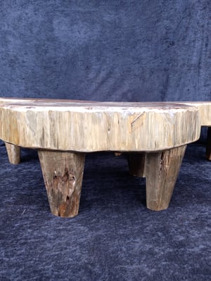 How to make a Bespoke Outdoor Cypress Side Table Set – work in progress