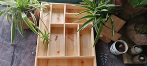How to make a Custom Cypress Cutlery Tray 38.5×48 cm – work in progress