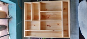 How to make a Custom Cypress Cutlery Tray 38.5×48 cm – work in progress