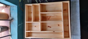 How to make a Custom Cypress Cutlery Tray 38.5×48 cm – work in progress