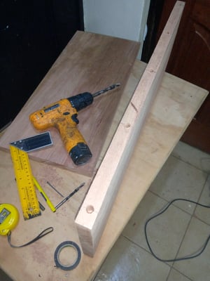 How to make a Custom Wood-EA 125 Stool-to-Side Table Conversion – work in progress