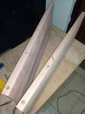 How to make a Custom Wood-EA 125 Stool-to-Side Table Conversion – work in progress